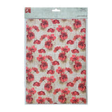 Load image into Gallery viewer, Little Birdie Decoupage Paper A4 4/Pkg Poppy Grace