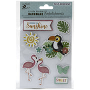 Little Birdie Little Birdie - 8 Pack 3D Embellishments – Sweet Sunshine