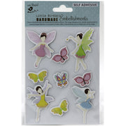 Little Birdie Little Birdie - 9 Pack 3D Embellishments – Fairy Tale