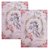 Load image into Gallery viewer, Little Birdie Little Birdie Decoupage Paper A4 - Pack of 4 (16 Sheets Total) | Craft Paper for DIY, Home Decor, and Mixed Media Art - (Fairy Blossom)