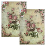 Load image into Gallery viewer, Little Birdie Little Birdie Decoupage Paper A4 - Pack of 4 (16 Sheets Total) | Craft Paper for DIY, Home Decor, and Mixed Media Art - (Fairy Blossom)