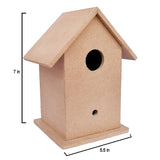 Load image into Gallery viewer, Little Birdie MDF Base Bird House 5.5&quot;X7&quot; 1/Pkg Bird House