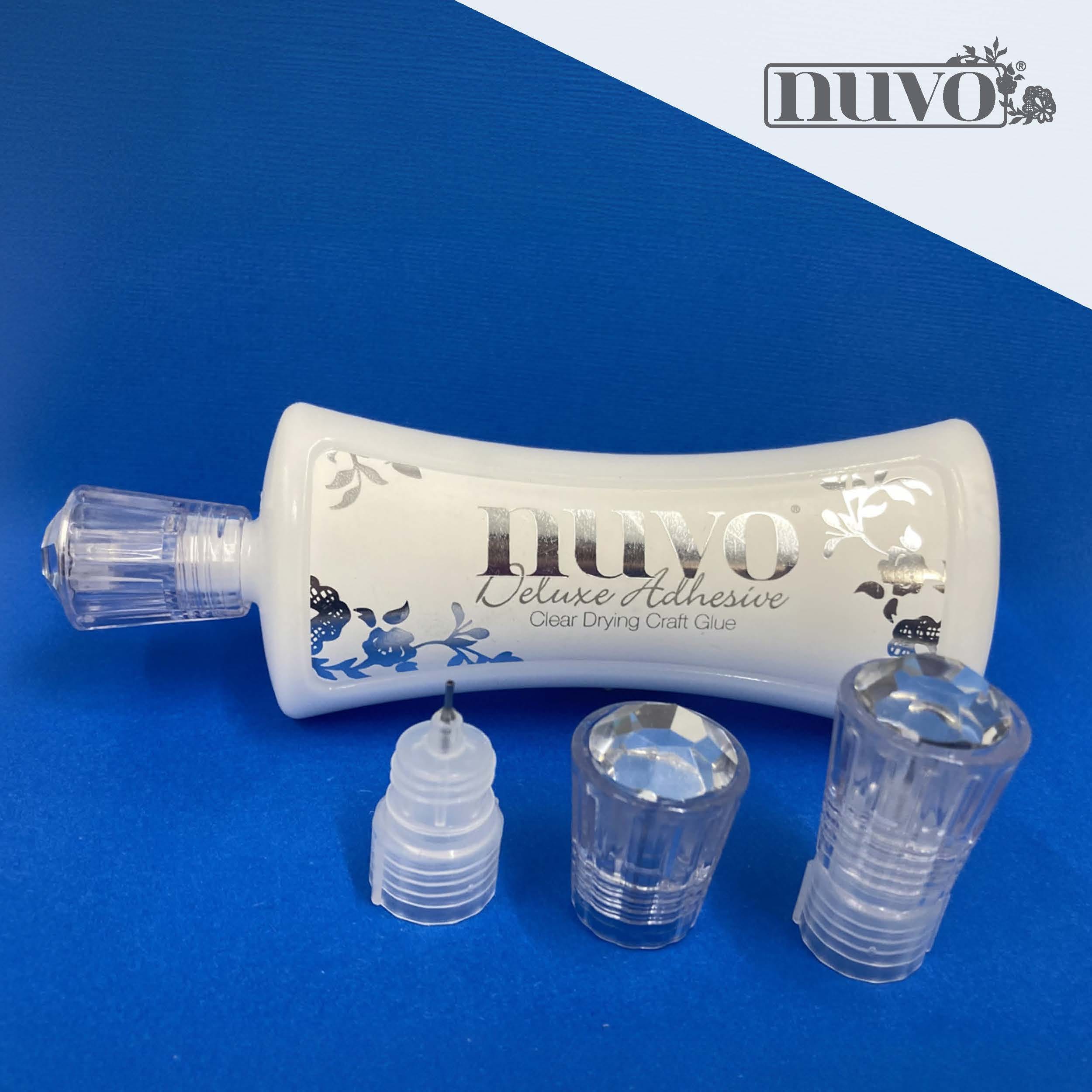Nuvo Adhesives Multipack of 4 - Deluxe Adhesive Precision Tips - 207n4