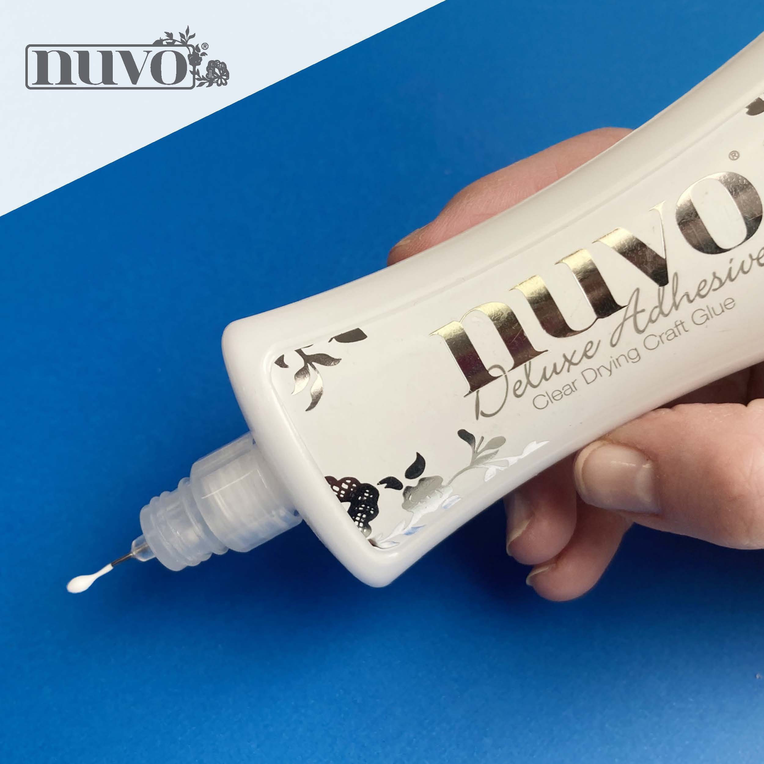 Nuvo Adhesives Multipack of 4 - Deluxe Adhesive Precision Tips - 207n4