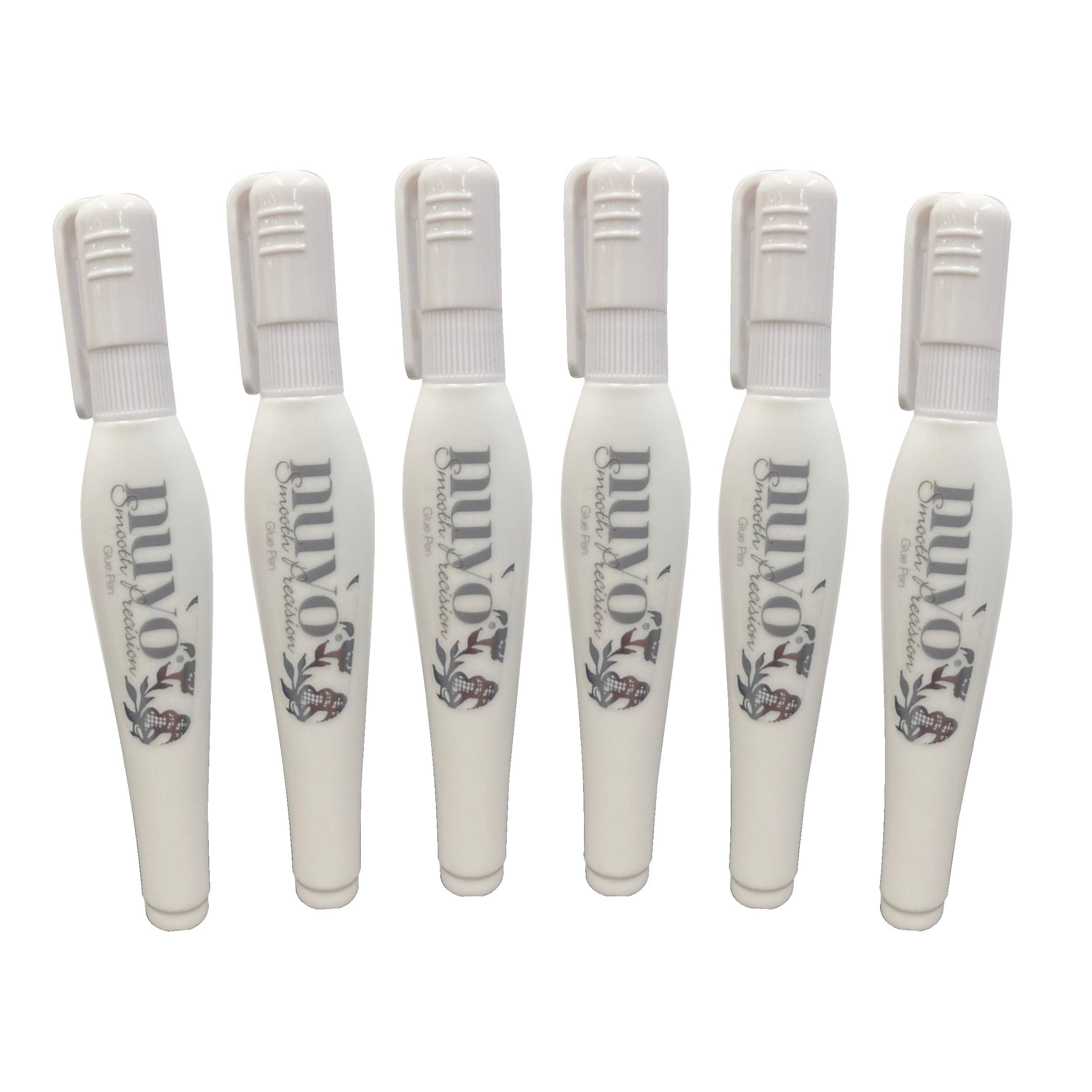 Nuvo Adhesives Multipack of 6 - Smooth Precision Glue Pen - 206n6