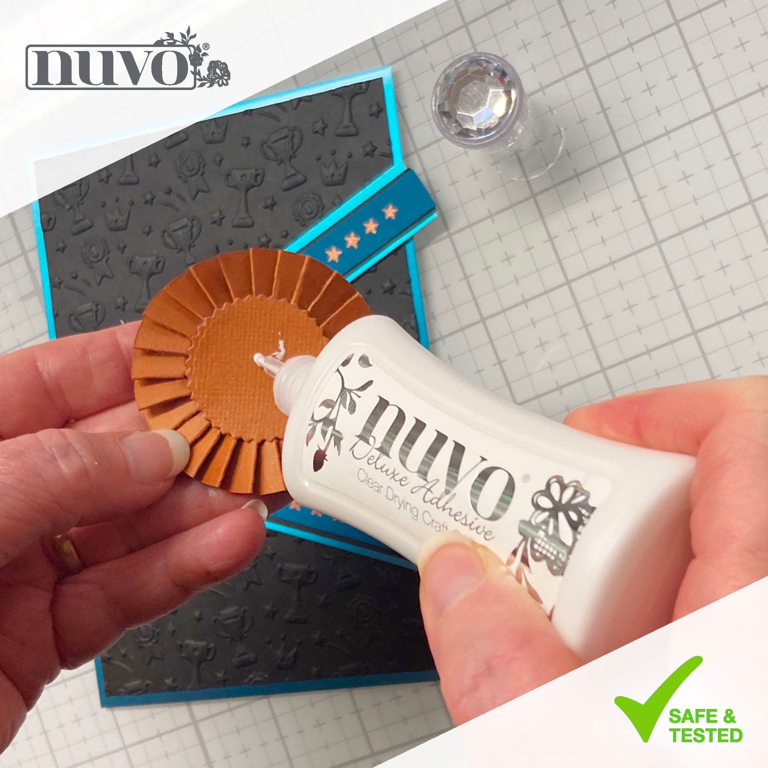 Nuvo Adhesives Multipack of Nuvo - Adhesives - Deluxe Adhesive - Pack of 4-  200n4