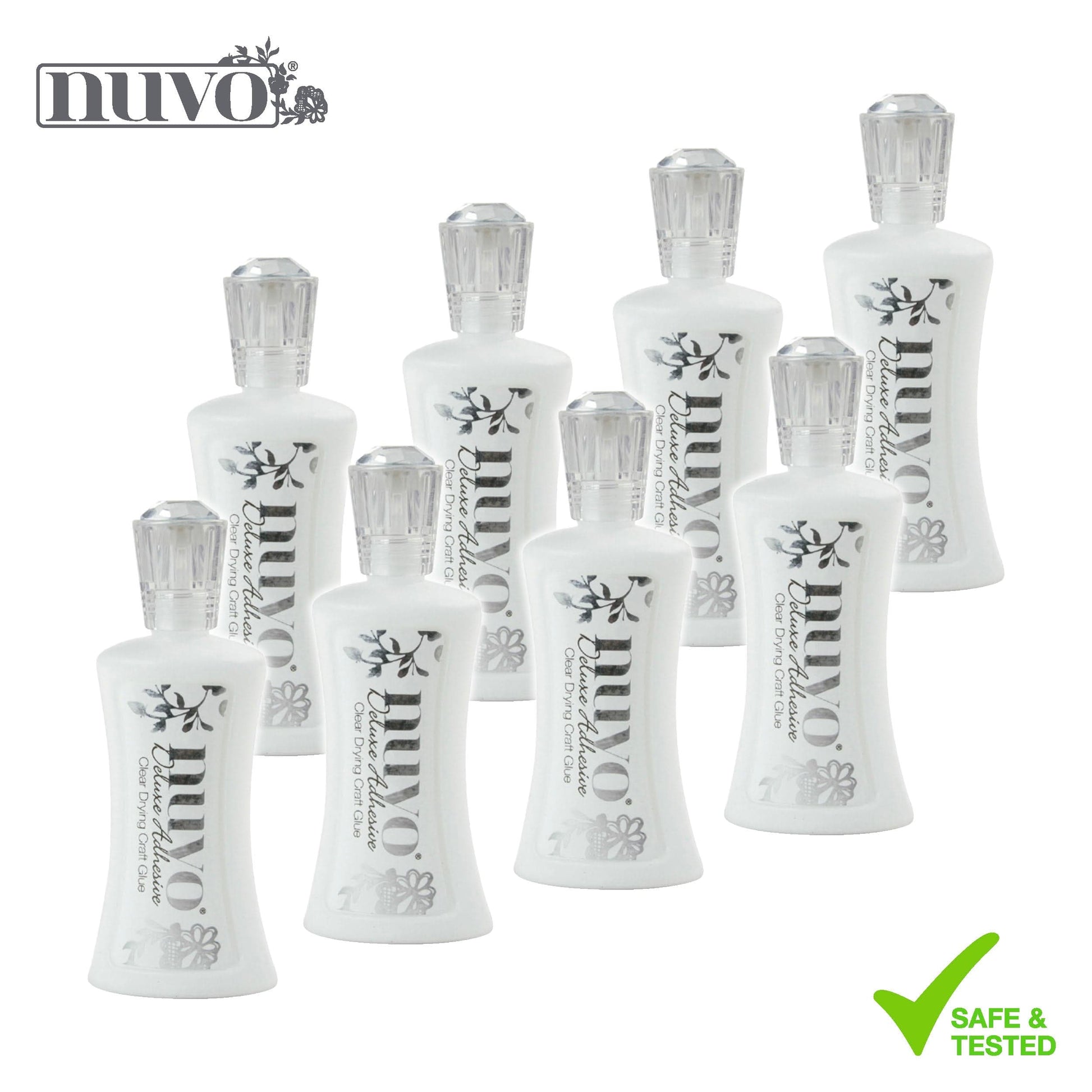 Nuvo Adhesives Multipack of Nuvo - Adhesives - Deluxe Adhesive - Pack of 8-  200n8