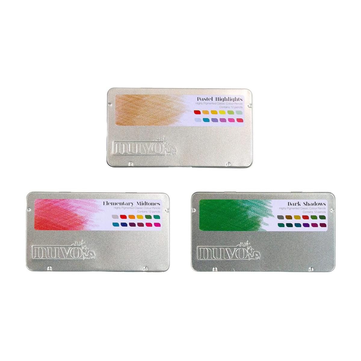 Nuvo bundle Classic Colour Pencils Retiring Collection