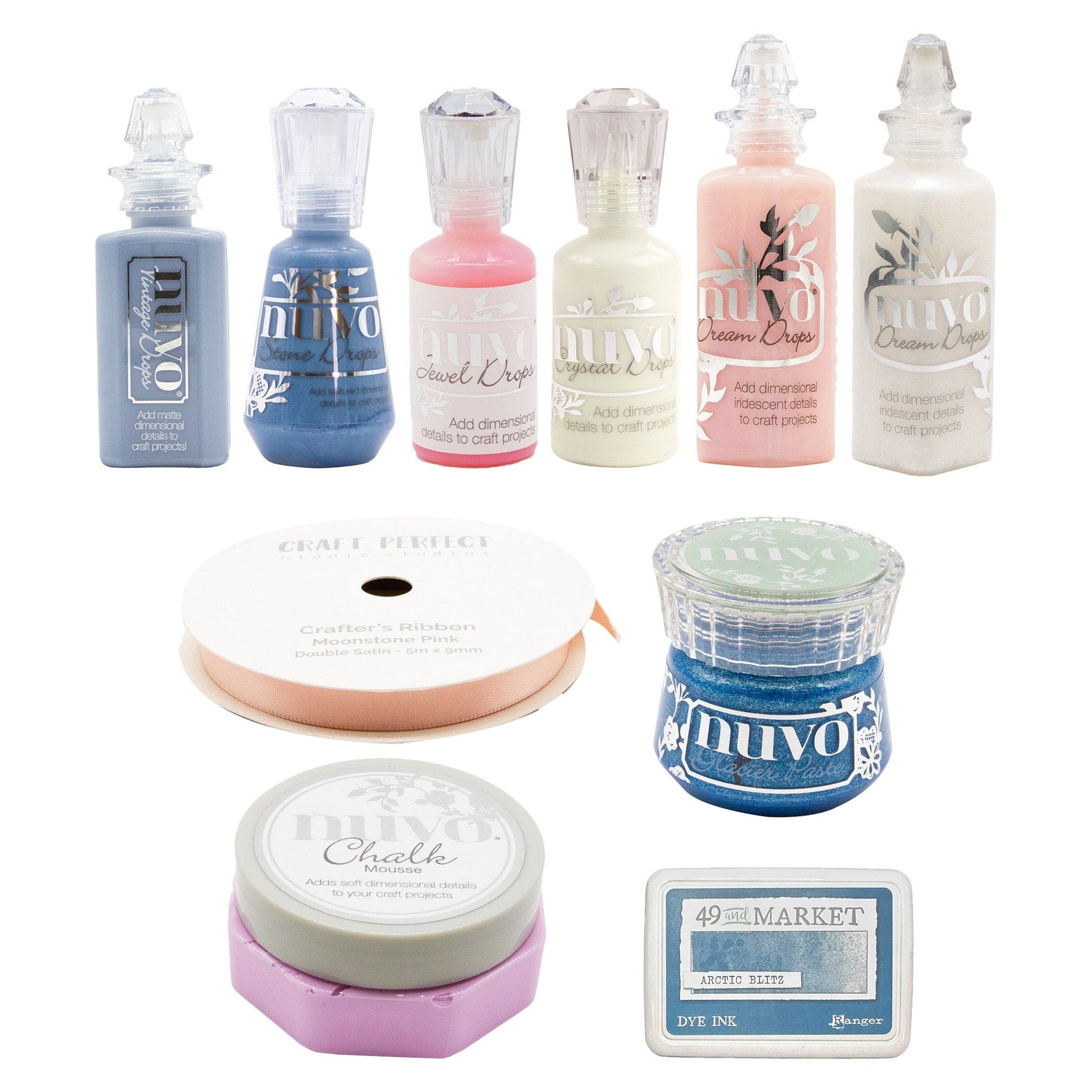 Nuvo bundle Mixed Embellishments - My Recipes For Happiness Collection