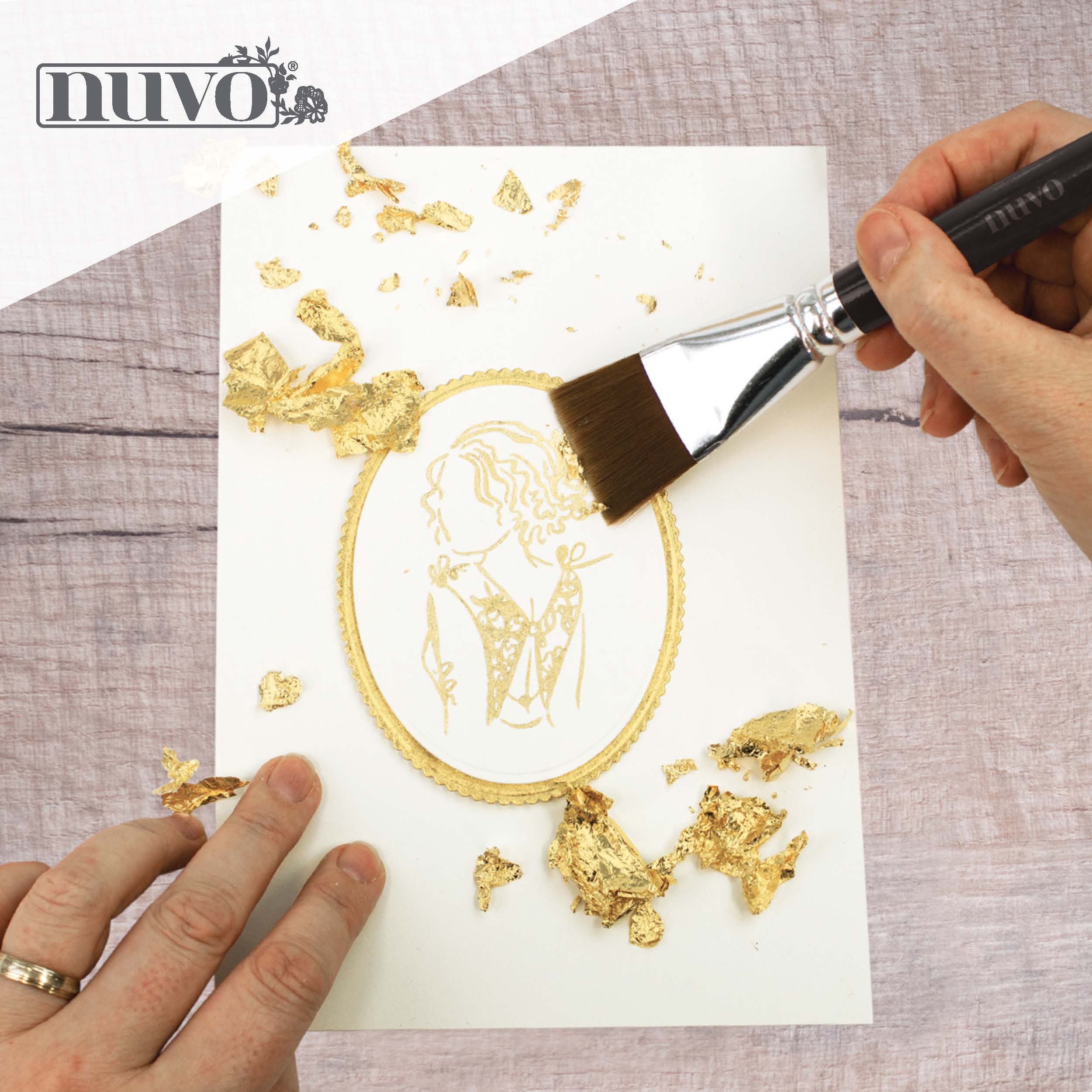 Nuvo Gilding Flakes Nuvo - Gilding Flakes - Radiant Gold (200ml) - 850n