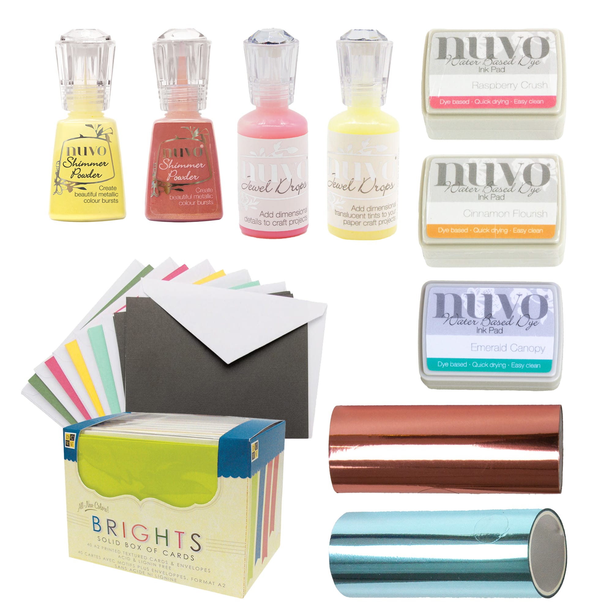 Nuvo Hidden Bundle Mixed Embellishments - Birthday Fiesta Collection