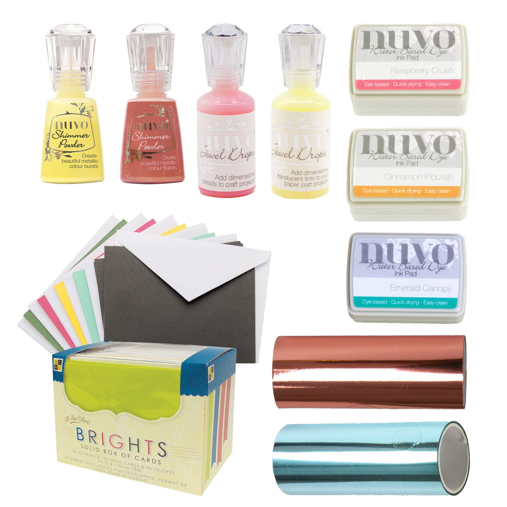Nuvo Hidden Bundle Mixed Embellishments - Birthday Fiesta Collection