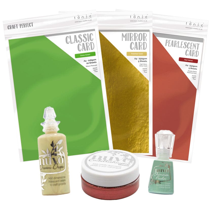 Nuvo Hidden Bundle World Card Making Day Bundle - The Festive One - WCMD2501