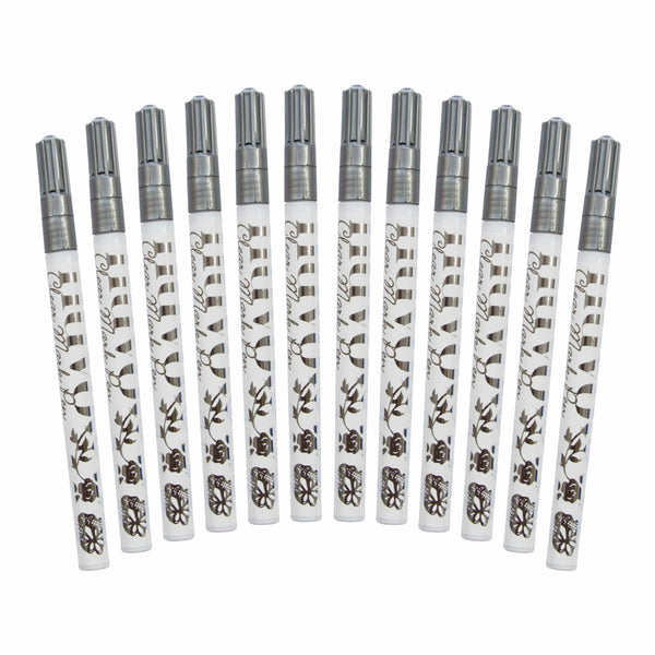 Nuvo Pens and Pencils Multipack of 12 - Clear Embosing Marker Pen - 103n12