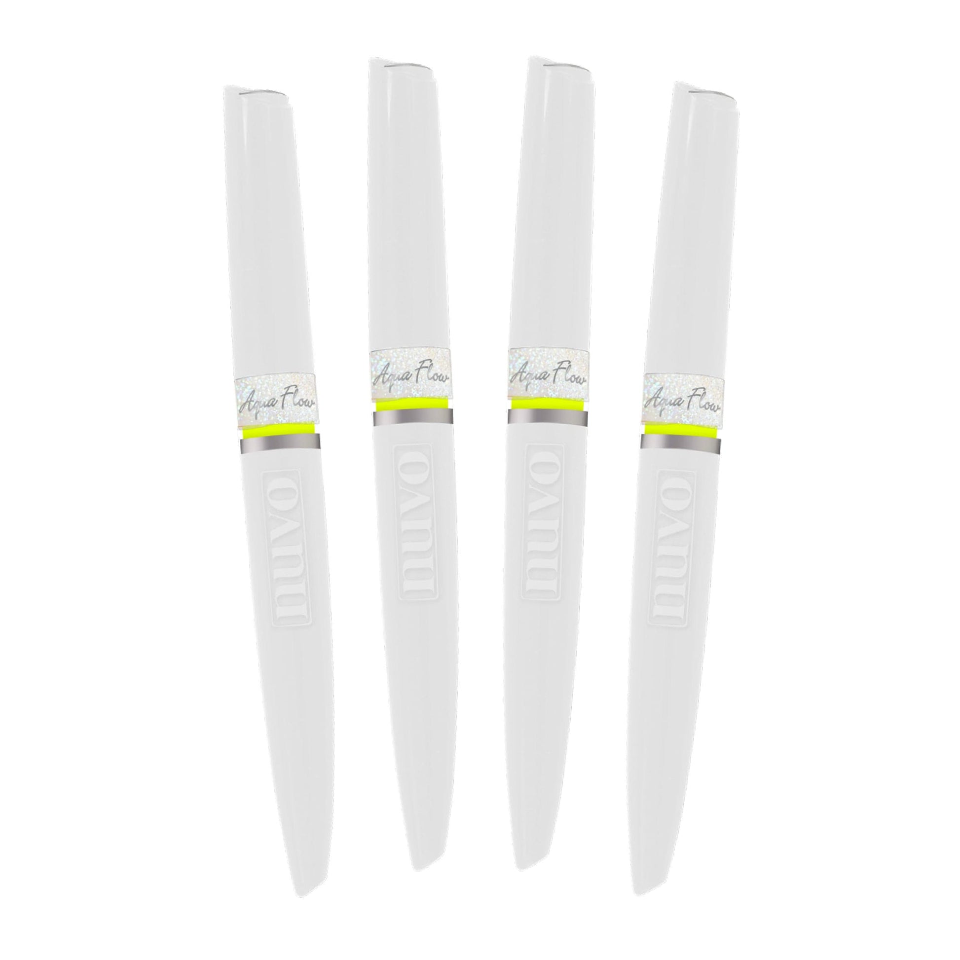 Nuvo Pens and Pencils Multipack of 2 - Aqua Shimmer Pens - Glitter Gloss - 888n2