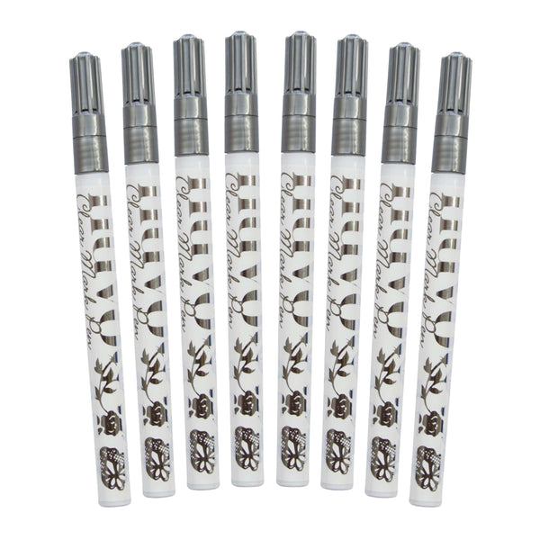 Nuvo Pens and Pencils Multipack of 8 - Clear Embosing Marker Pen - 103n8