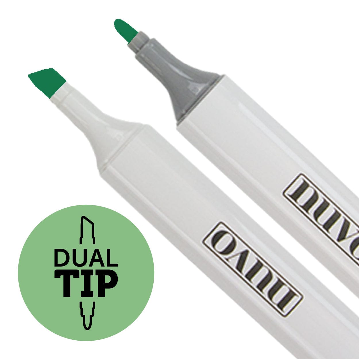 Nuvo Pens and Pencils Nuvo Alcohol Marker Pen Set – 12 Vibrant Dual-Tip Colours