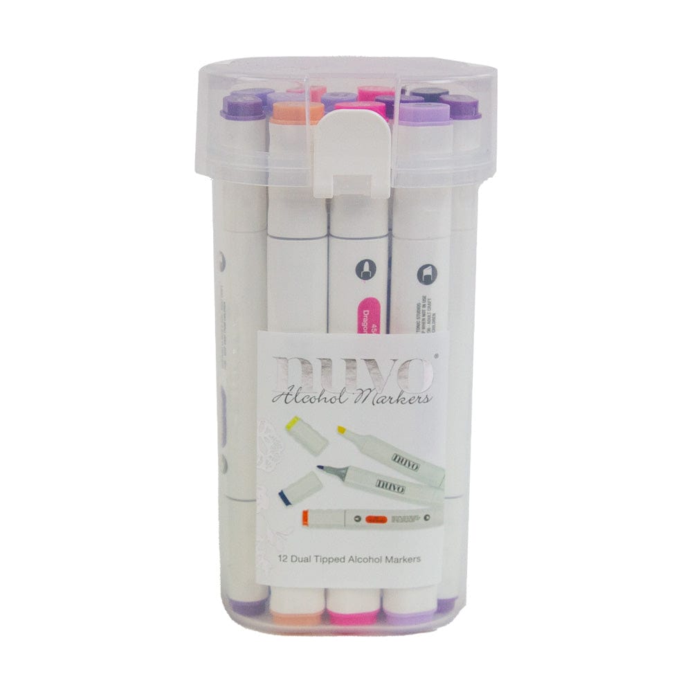 Nuvo Pens and Pencils Nuvo - Marker Pen Collection - Mermaid Tail - 12 Pack - 527n