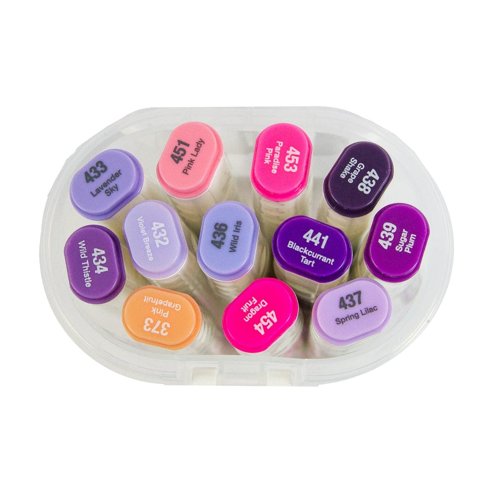 Nuvo Pens and Pencils Nuvo - Marker Pen Collection - Mermaid Tail - 12 Pack - 527n