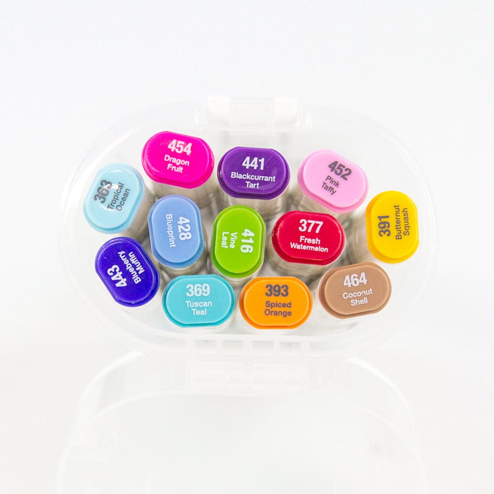Nuvo Pens and Pencils Nuvo - Marker Pen Collection - Radiant & Bold - 12 Pack - 348N