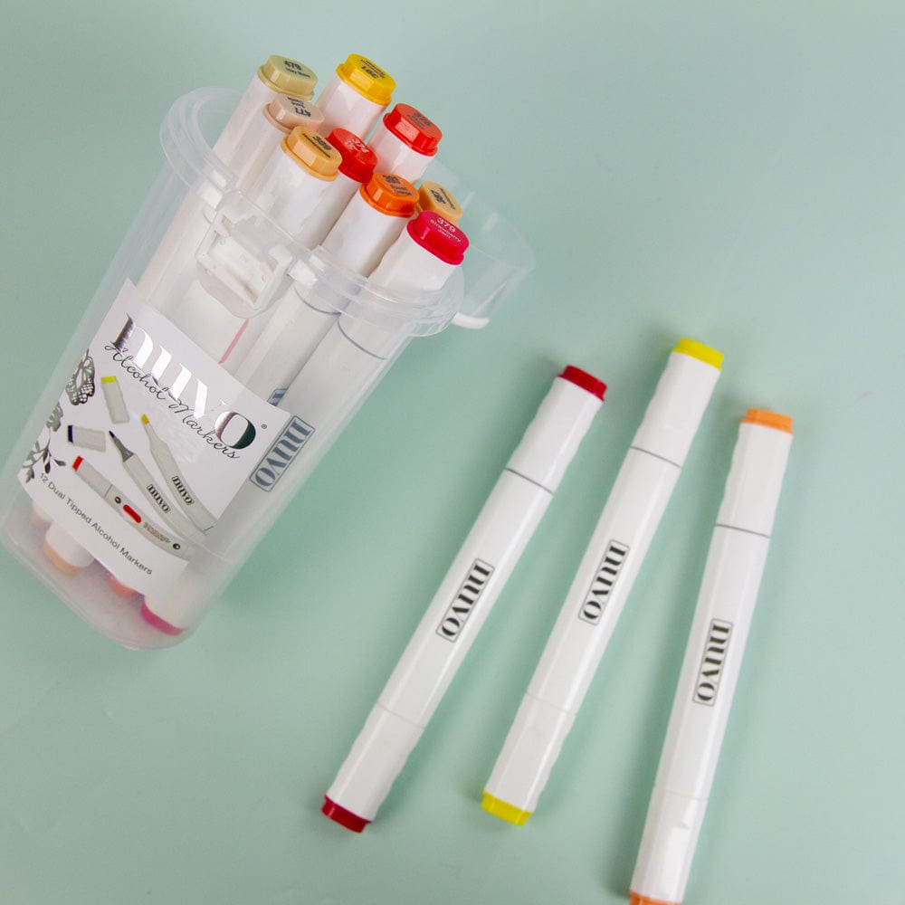Nuvo Pens and Pencils Nuvo - Marker Pen Collection - Sunset & Sands - 12 Pack - 525n