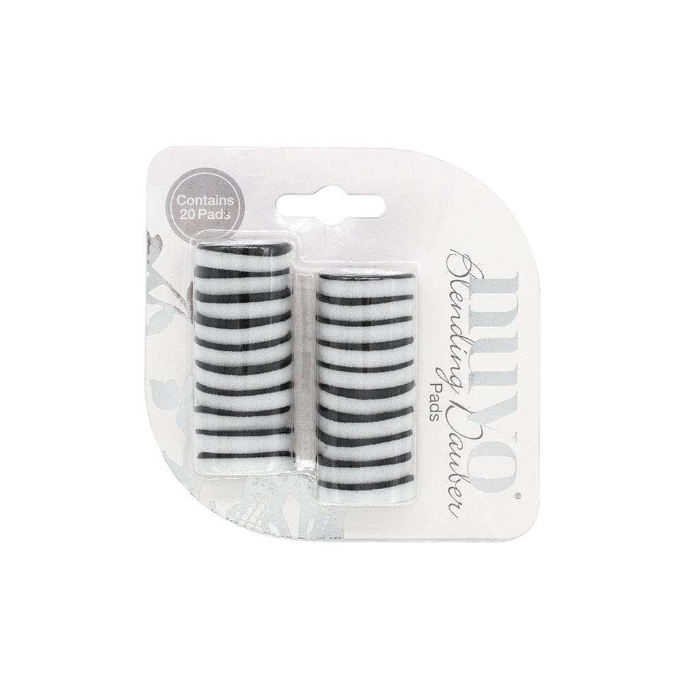 Nuvo Tools Flat 20 Pack Nuvo - Blending Dauber Replacement Foam Pads
