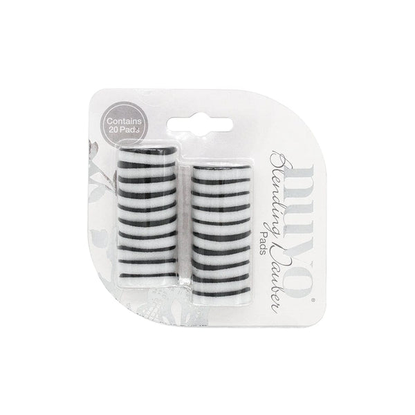Nuvo Tools Flat 20 Pack Nuvo - Blending Dauber Replacement Foam Pads
