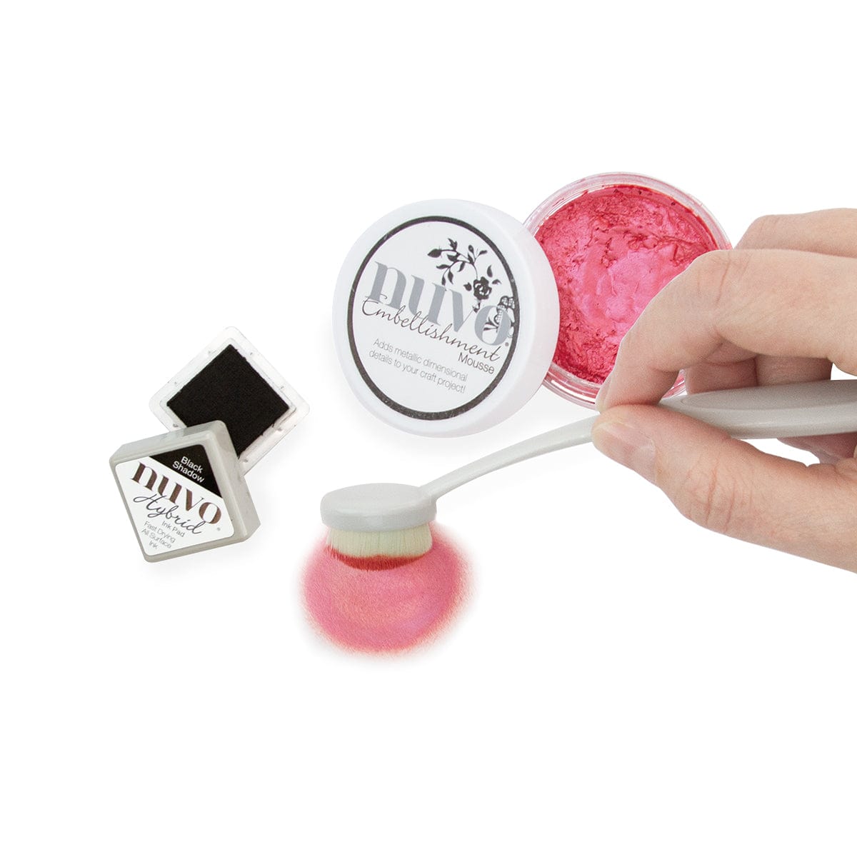 Nuvo Tools Nuvo - Precision Blender Brushes - 4 Pack - 1950n