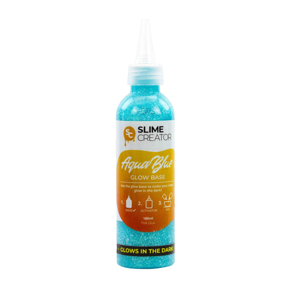Slime Creator Glow Base Slime Creator - Glow Base - Aqua Blue