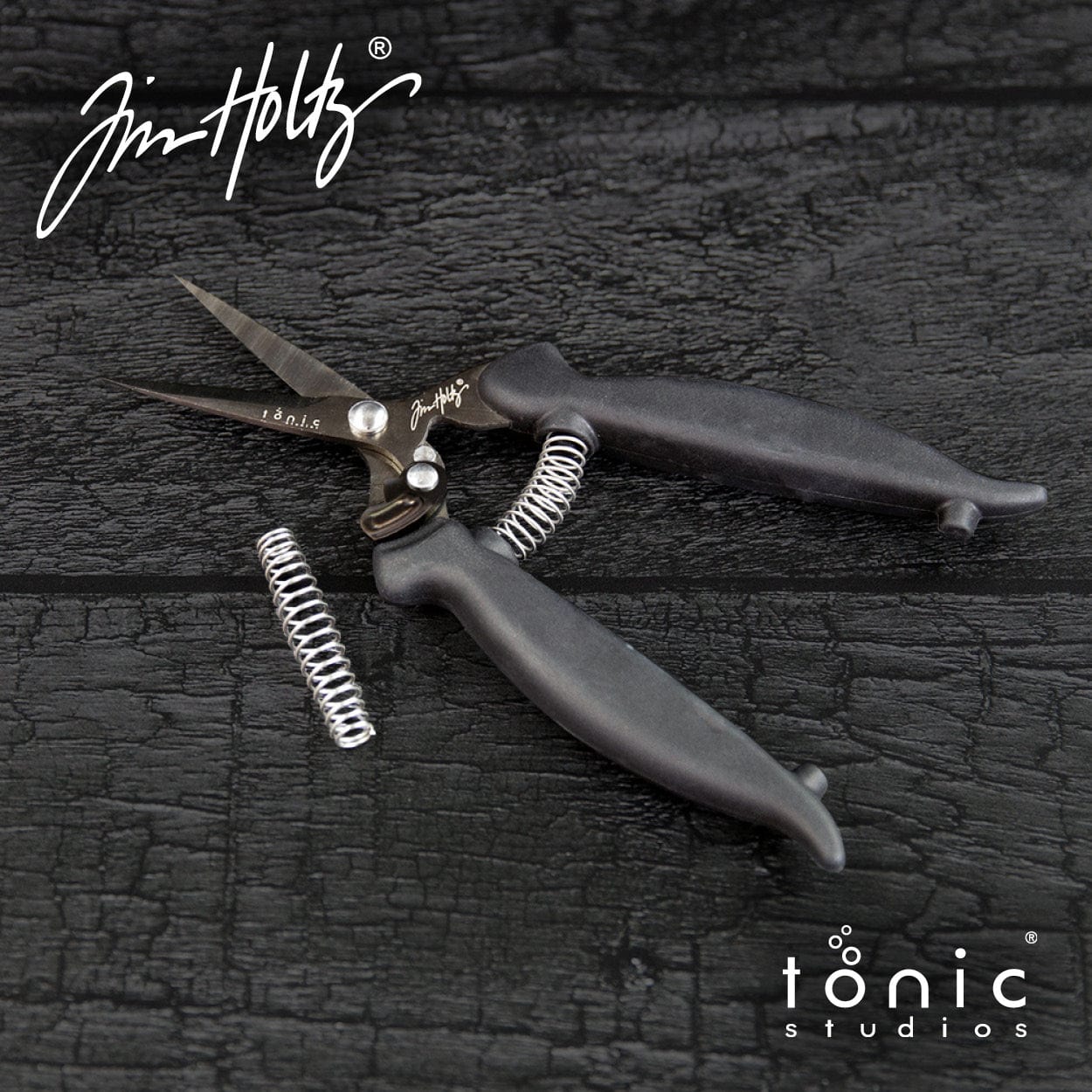 Tim Holtz Scissors Tim Holtz - 6 3/4" (17cm) Mini Recoil Snips - Pack of 2