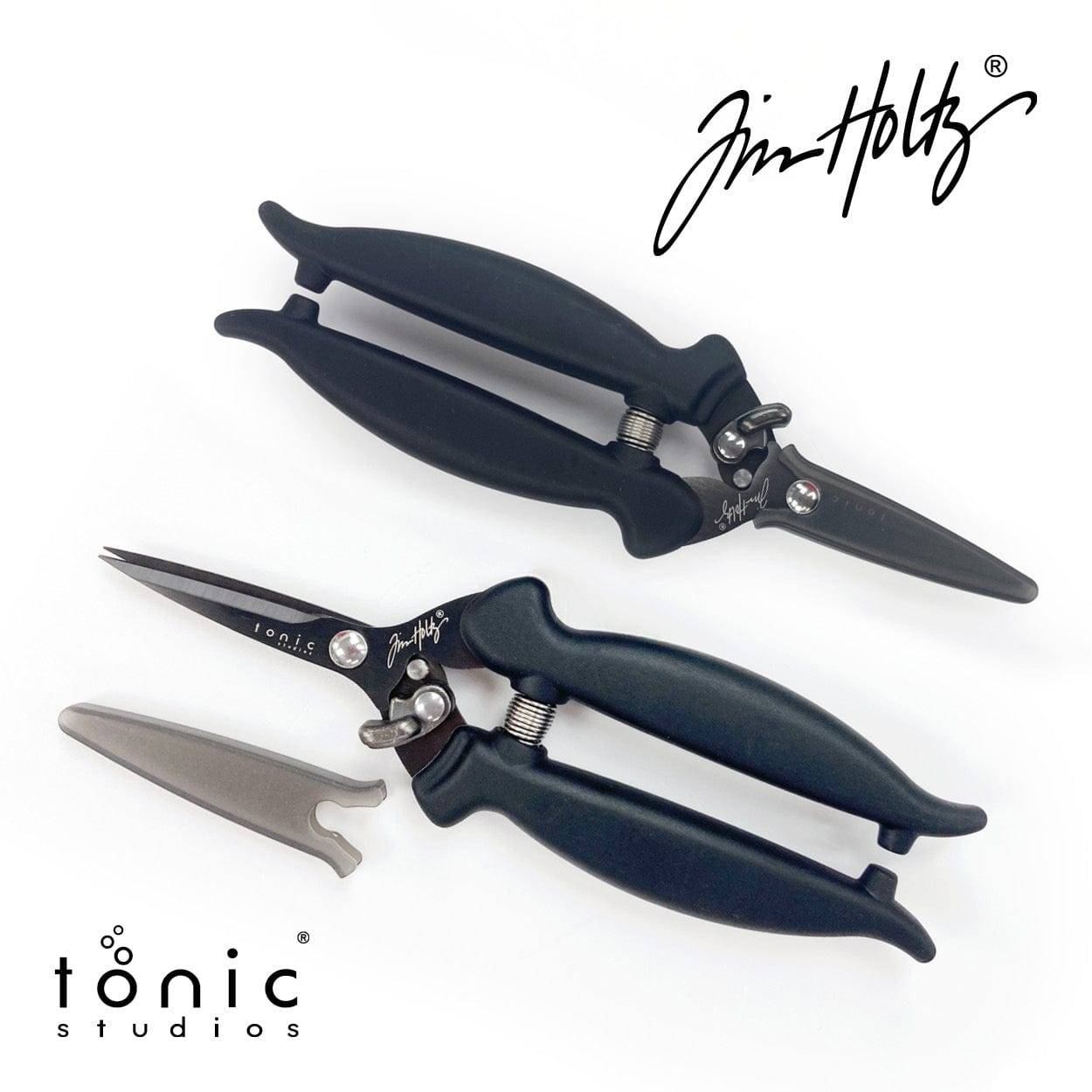 Tim Holtz Scissors Tim Holtz - 6 3/4" (17cm) Mini Recoil Snips - Pack of 2