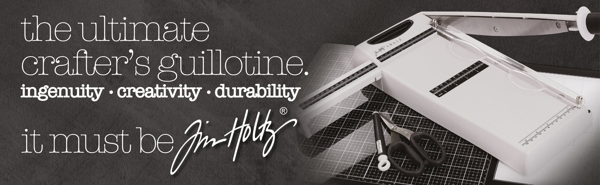 Tim Holtz Tools Tim Holtz - 12.25" / 31cm Maxi Guillotine - 1980e