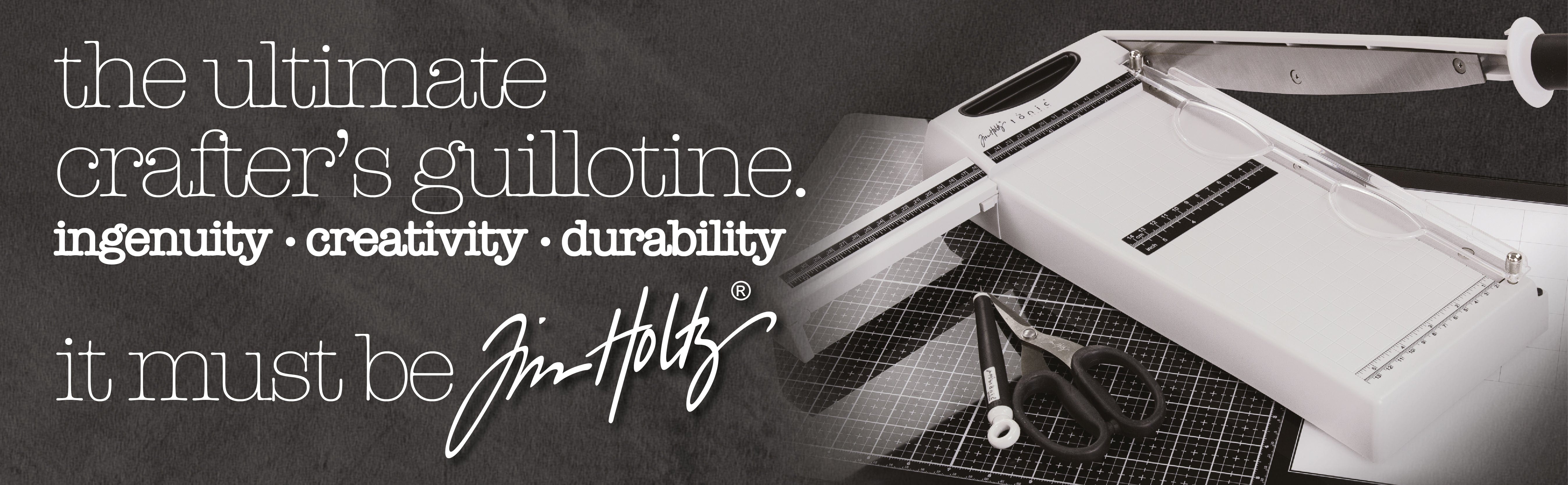 Tim Holtz Tools Tim Holtz - 12.25" / 31cm Maxi Guillotine - 1980e