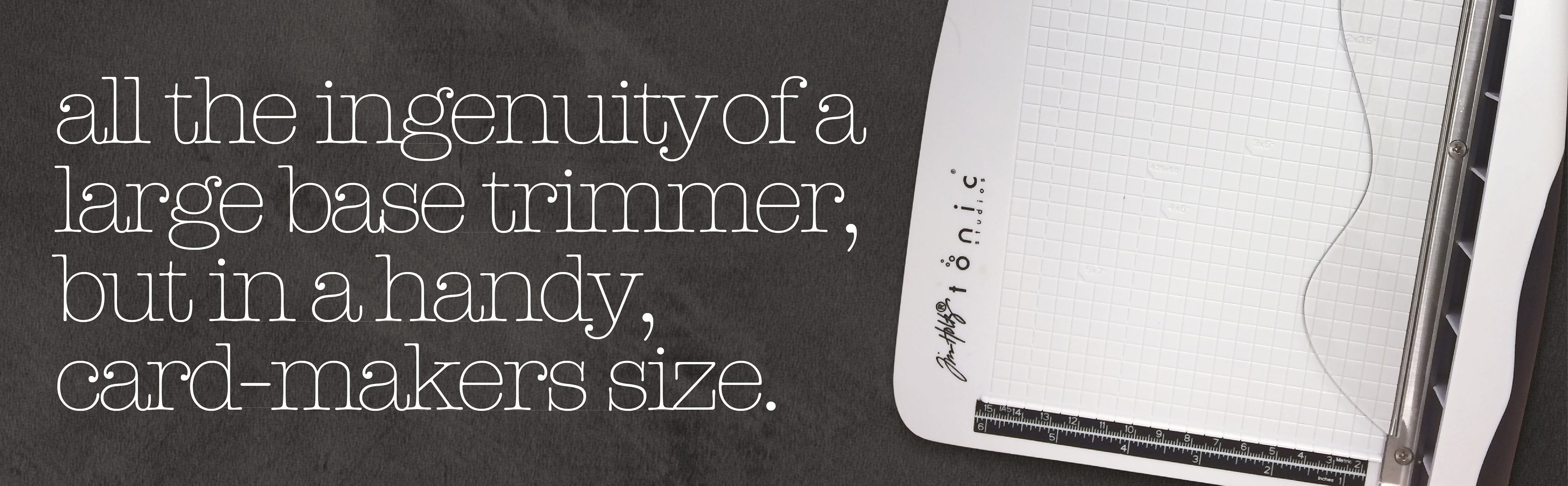 Tim Holtz Tools Tim Holtz - 8.5" / 22cm Trimmer - 160e