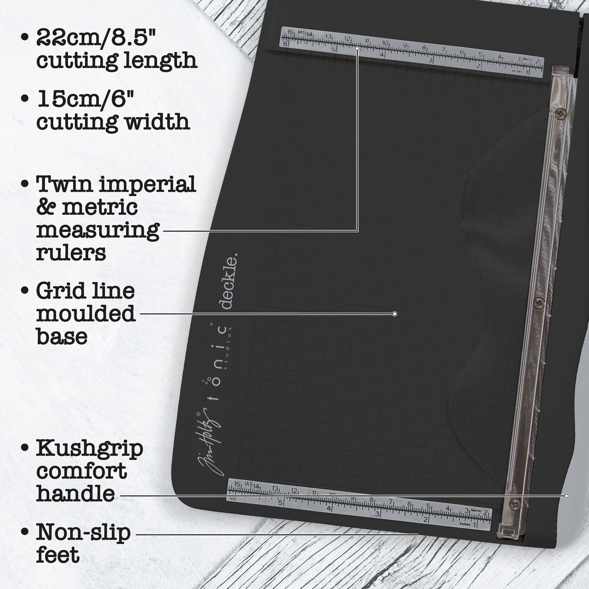 Tim Holtz Tools Tim Holtz - Deckle Torn Edge Trimmer - 3561E