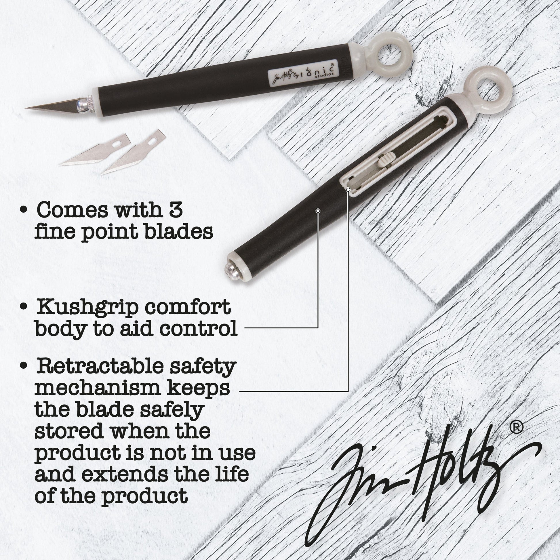 Tim Holtz Tools Tim Holtz - Retractable Craft Knife - 3356E