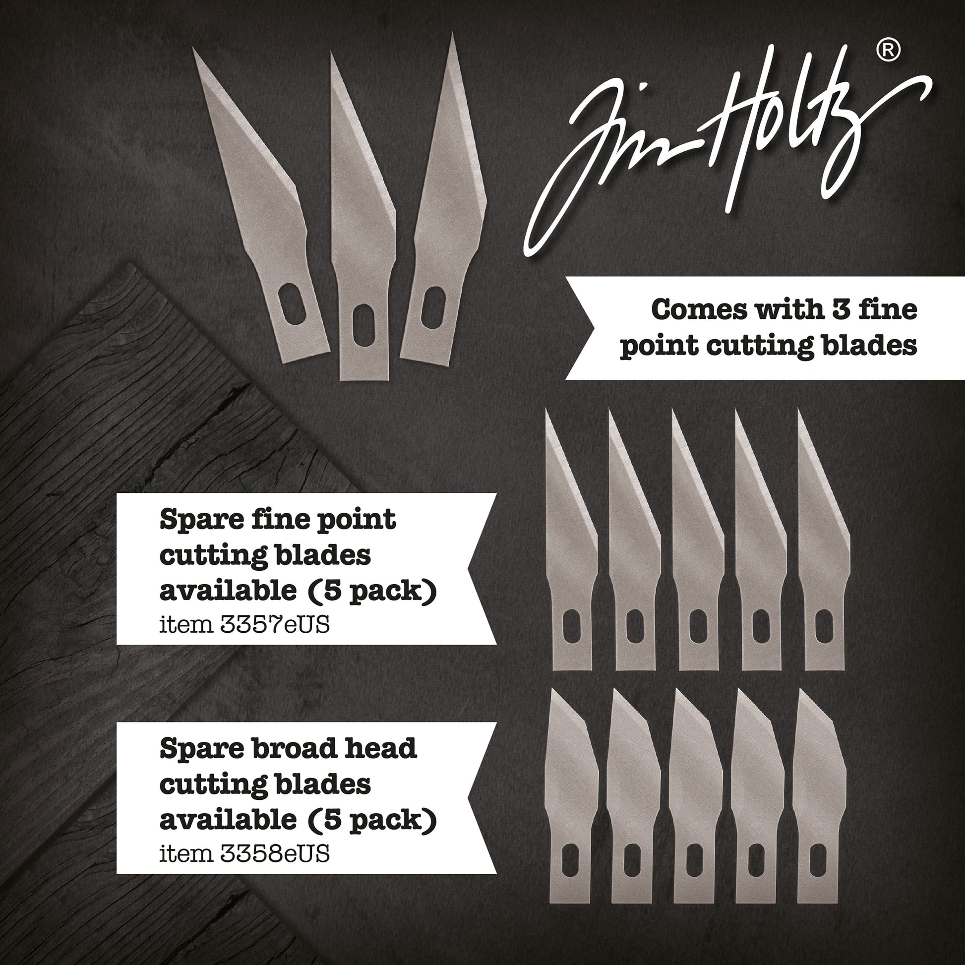 Tim Holtz Tools Tim Holtz - Retractable Craft Knife - 3356E