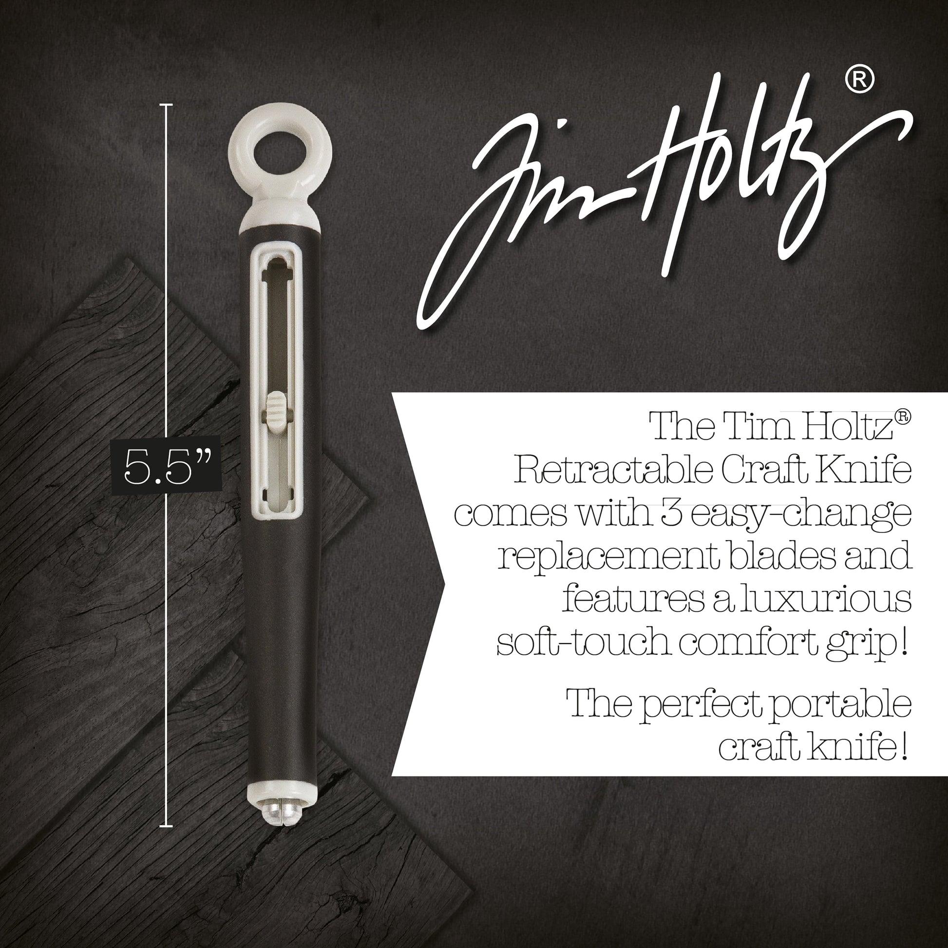 Tim Holtz Tools Tim Holtz - Retractable Craft Knife - 3356E