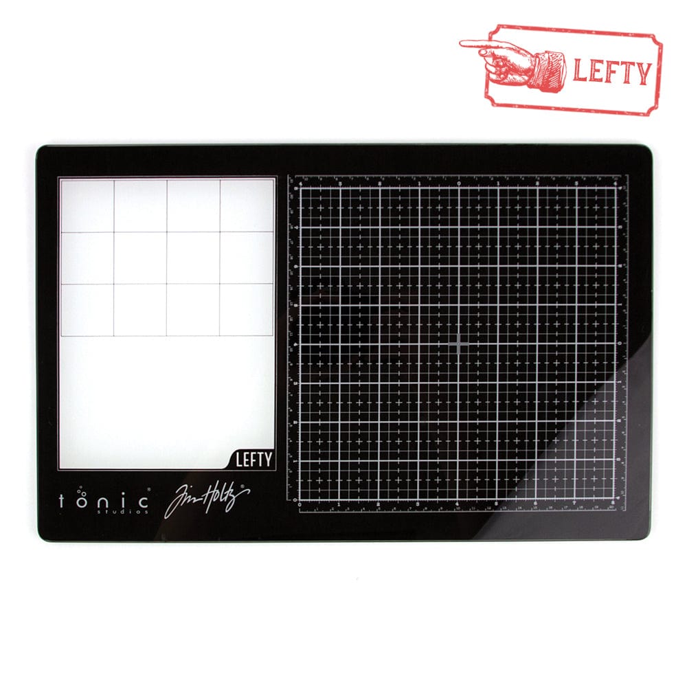Tim Holtz Tools Tim Holtz - Travel Glass Media Mat - Left Handed - 2632e