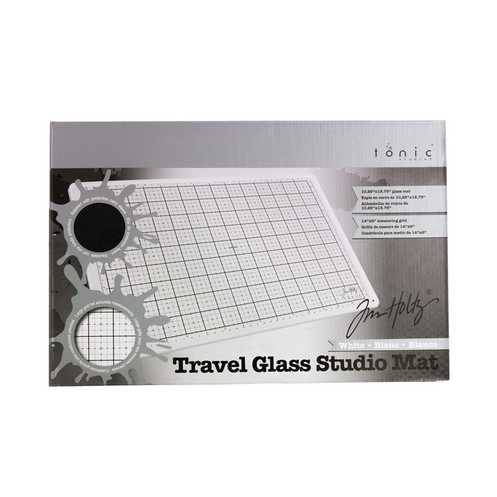 Tim Holtz Tools Tim Holtz - Travel Glass Studio Media Mat - 2634e