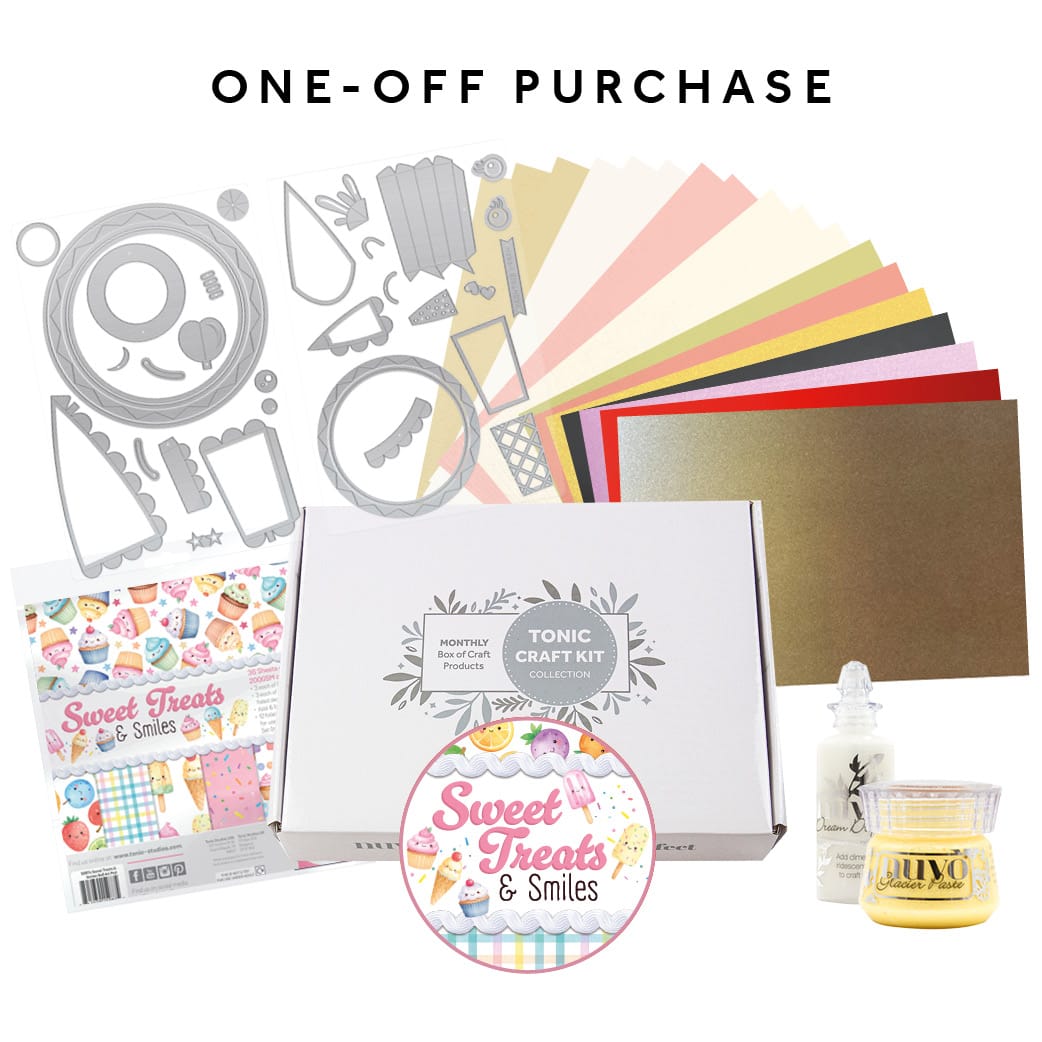 Tonic Craft Kit exclude Tonic Craft Kit 103 - One Off Purchase - Sweet Treats and Smiles