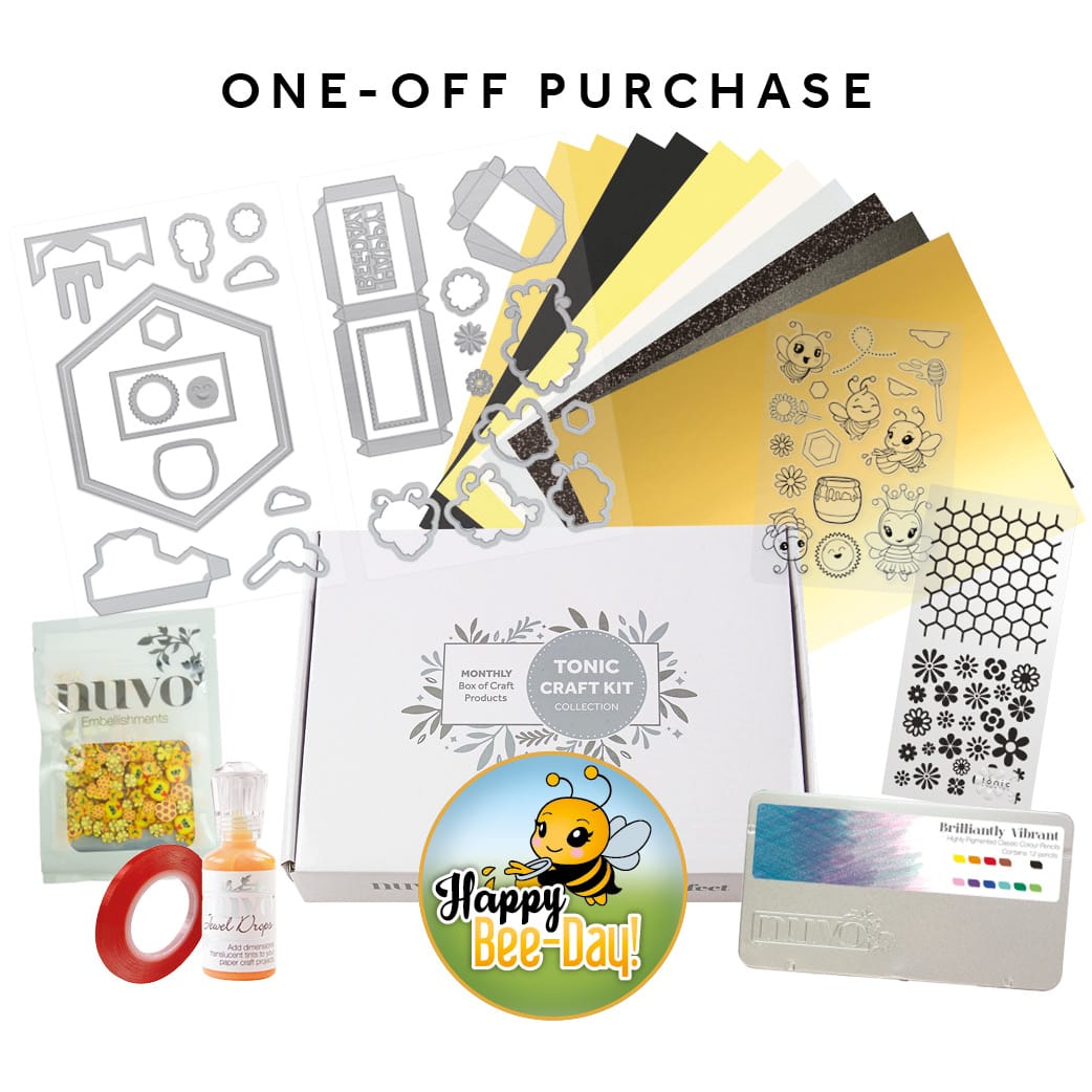 Tonic Craft Kit exclude Tonic Craft Kit 106 - One Off Purchase - Happy Bee Day