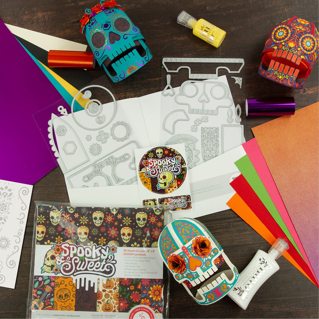 Tonic Craft Kit exclude Tonic Craft Kit 107 - One Off Purchase - Spooky & Sweet Sugar Skull