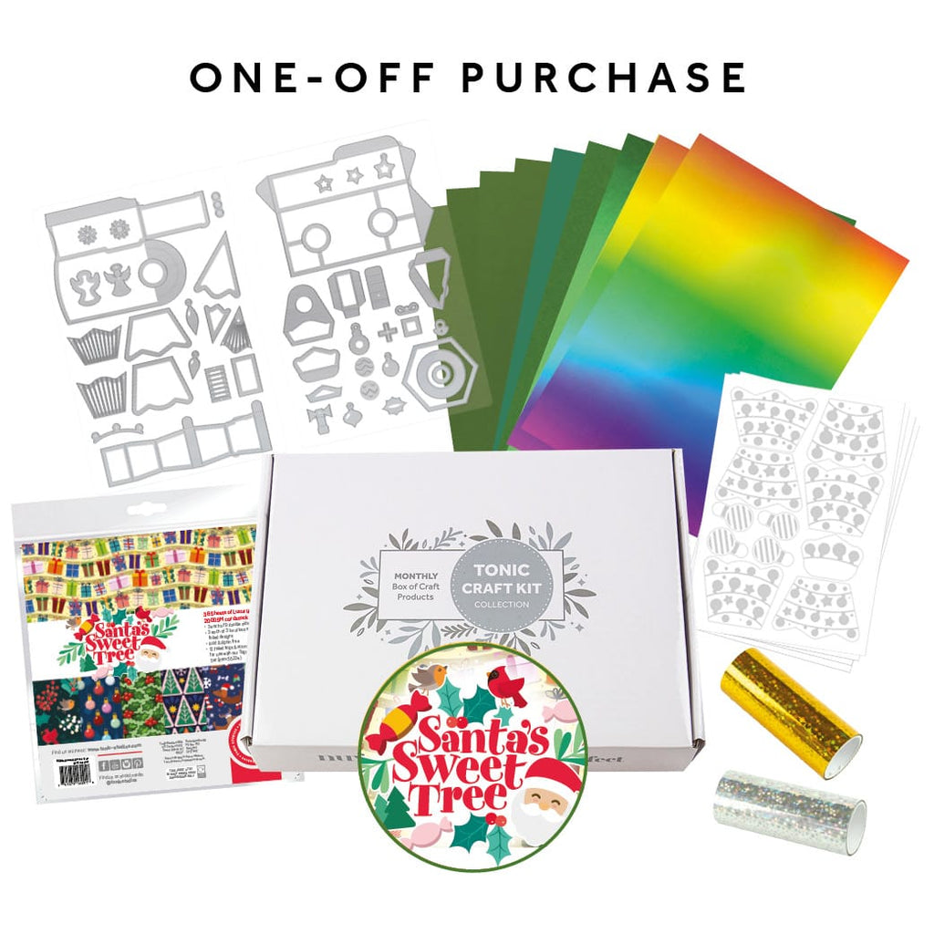 Tonic Craft Kit exclude Tonic Craft Kit 108 - One Off Purchase - Santa's Sweet Tree
