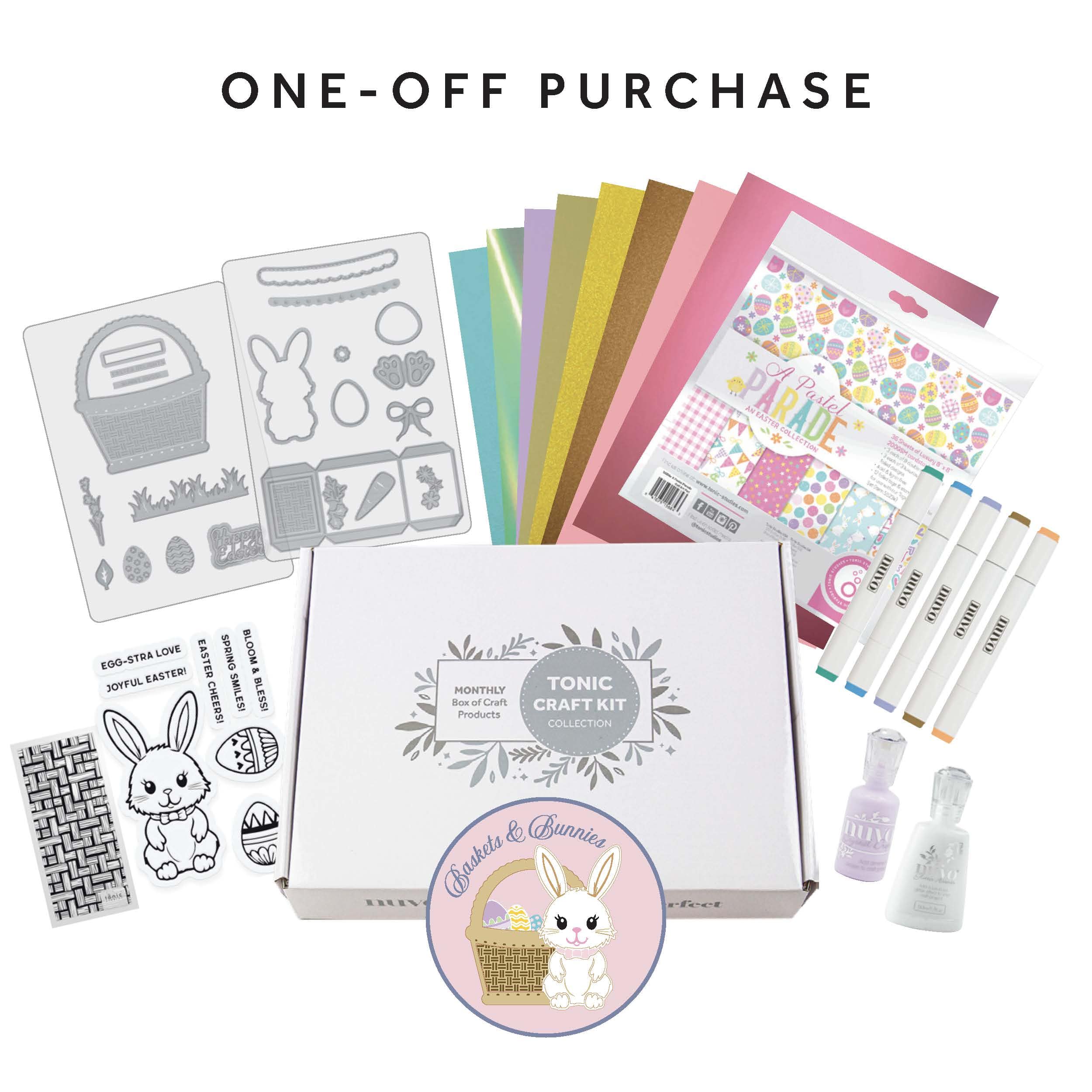 Tonic Craft Kit exclude Tonic Craft Kit 88 - One Off Purchase - Baskets & Bunnies