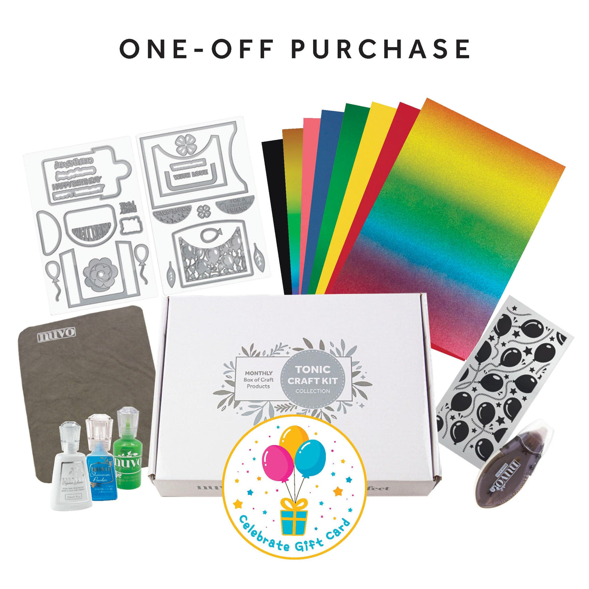 Tonic Craft Kit exclude Tonic Craft Kit 90 - One Off Purchase - Celebrate Gift Card