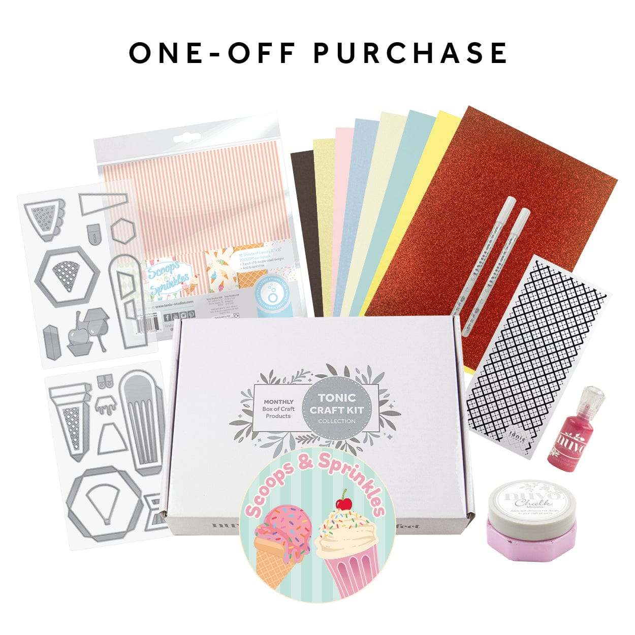 Tonic Craft Kit exclude Tonic Craft Kit 92 - One Off Purchase - Scoops and Sprinkles
