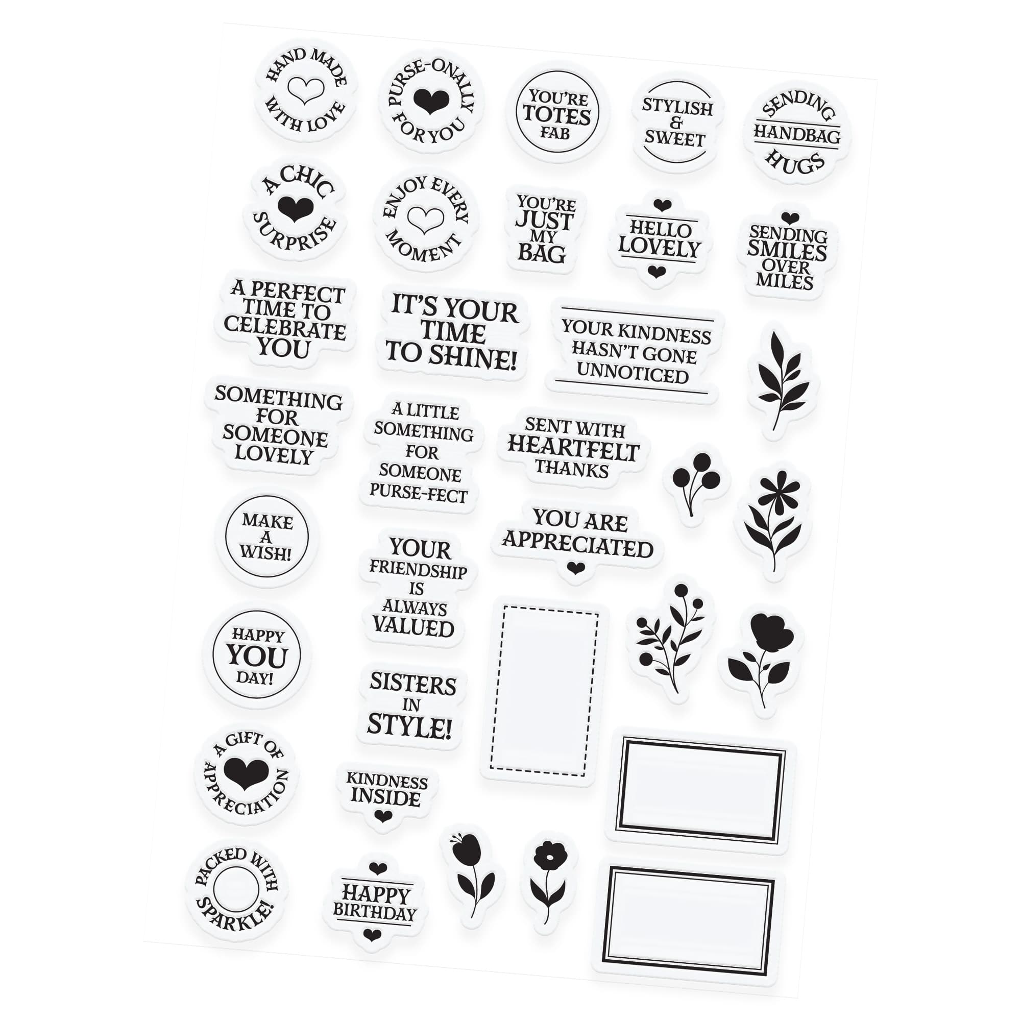 Tonic Craft Kit exclude Tonic Craft Kit 95 - Die Set & Stamp Only - Elegant Argyle