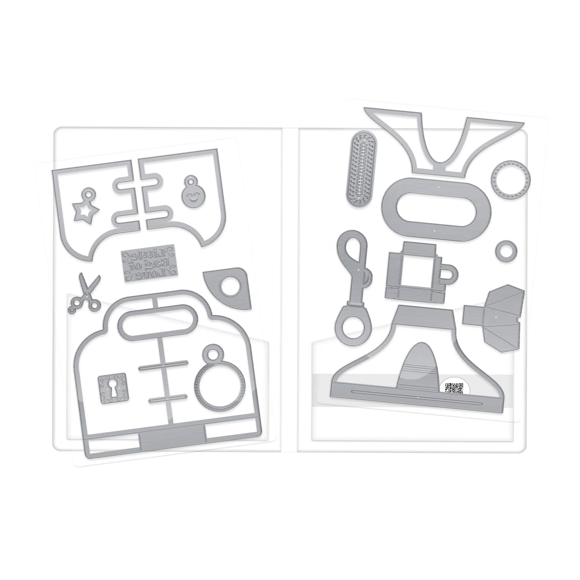 Tonic Craft Kit exclude Tonic Craft Kit 95 - Die Set & Stamp Only - Elegant Argyle