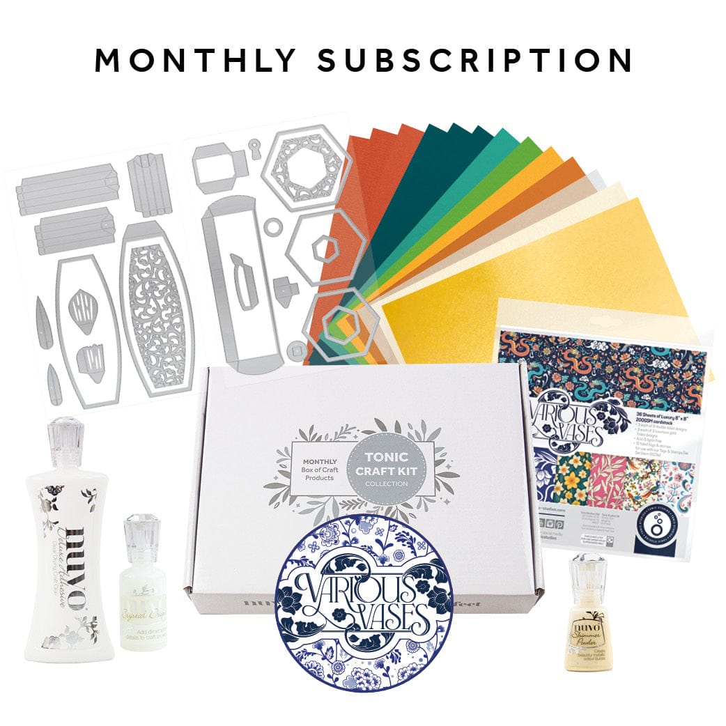 Tonic Craft Kit exclude Tonic Craft Kit - Monthly Subscription - Kit 102